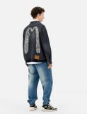  Áo Evisu Daicock and Seagull Print 'Black' 