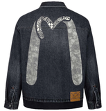  Áo Evisu Daicock and Seagull Print 'Black' 