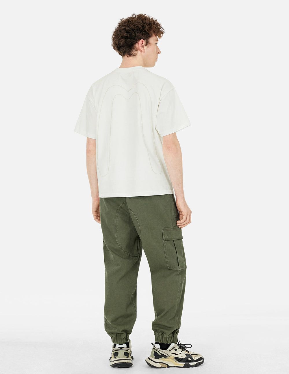  Áo Evisu Daicock Embroidery T-shirt 'White' 