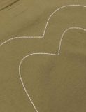  Áo Evisu Daicock Stitched Embroidery T-shirt 'Khaki' 