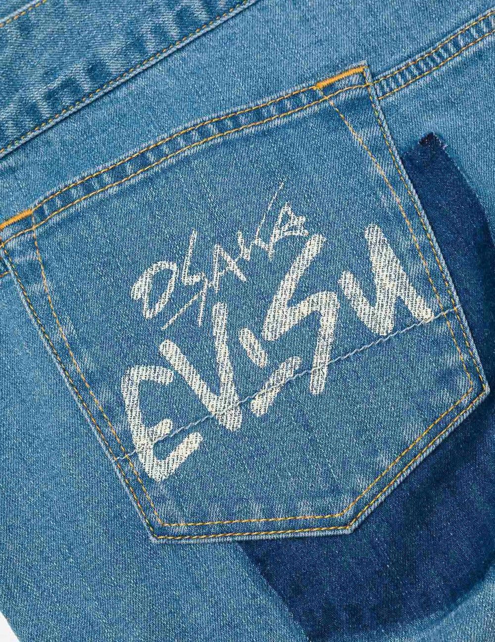  Áo Evisu Deconstructed with Multi-pocket 'Indigo' 
