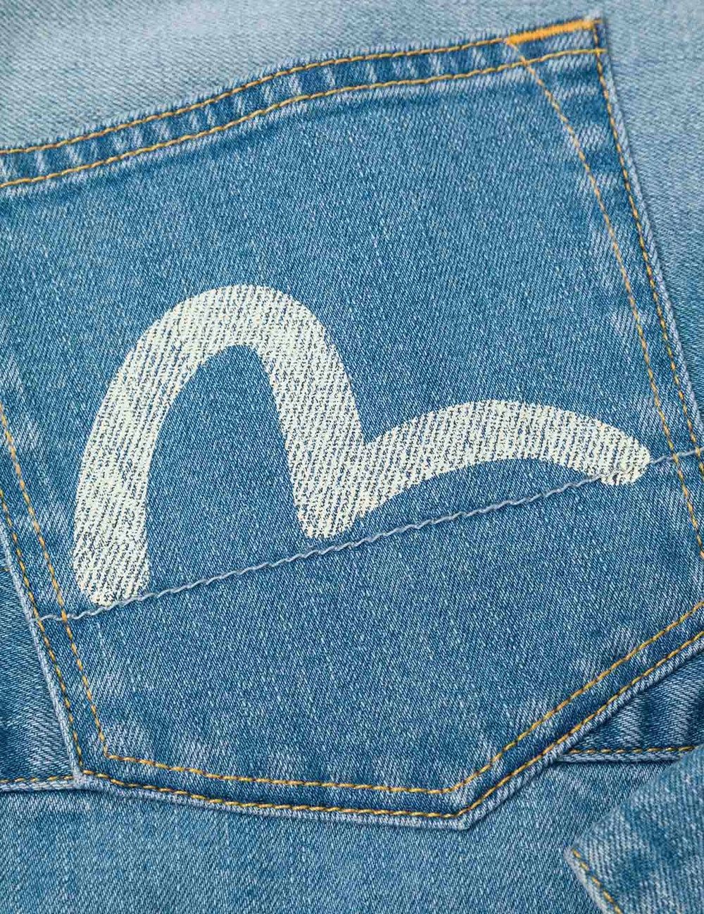  Áo Evisu Deconstructed with Multi-pocket 'Indigo' 