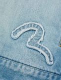  Áo Evisu Deconstructed with Multi-pocket 'Indigo' 