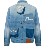  Áo Evisu Deconstructed with Multi-pocket 'Indigo' 