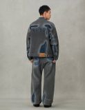  Áo Evisu Distressed Seagull Denim Jacket 'Indigo' 