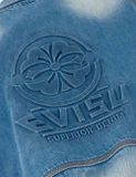  Áo Evisu Emboss Kamon Denim Jacket 'Indigo' 