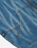  Áo Evisu Emboss Kamon Denim Jacket 'Indigo' 