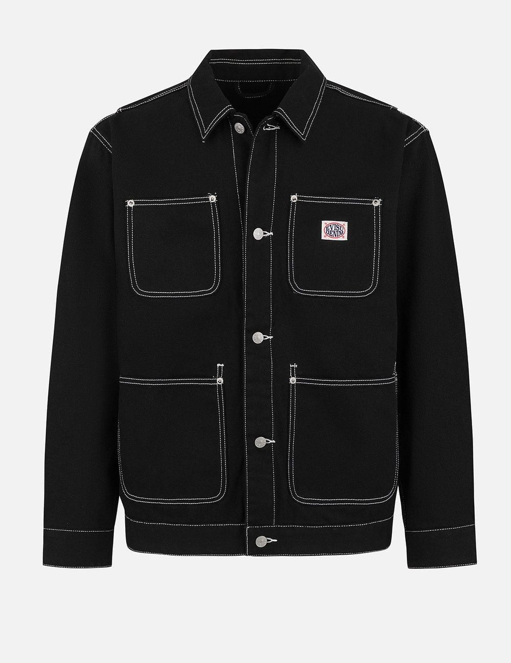  Áo Evisu Godhead and Map Appliqué 'Black' 