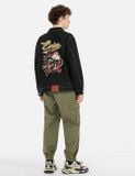  Áo Evisu Godhead and Map Appliqué 'Black' 