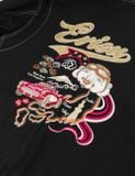  Áo Evisu Godhead and Map Appliqué 'Black' 
