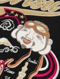  Áo Evisu Godhead and Map Appliqué 'Black' 