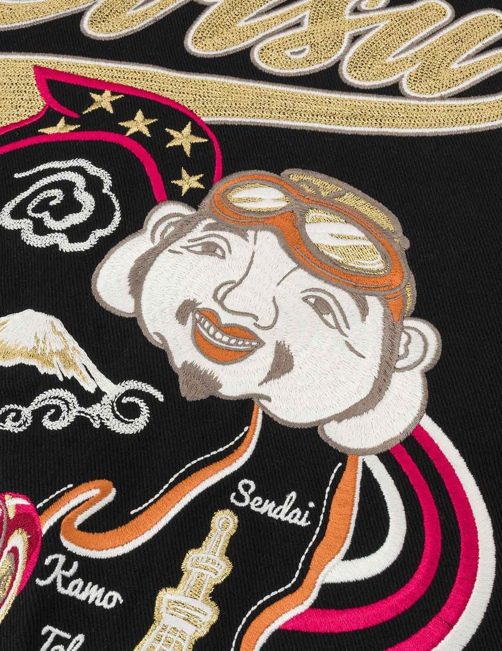 Áo Evisu Godhead and Map Appliqué 'Black' 