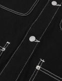  Áo Evisu Godhead and Map Appliqué 'Black' 