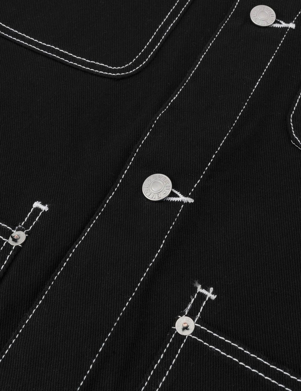  Áo Evisu Godhead and Map Appliqué 'Black' 