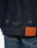  Áo Evisu Godhead Golfing Print Jacket 'Indigo' 