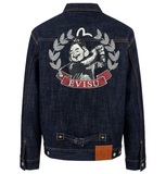  Áo Evisu Godhead Golfing Print Jacket 'Indigo' 