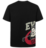  Áo Evisu Godhead Golfing Print T-shirt 'Black' 