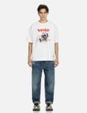  Áo Evisu Godhead Koinobori Print T-shirt 'White' 