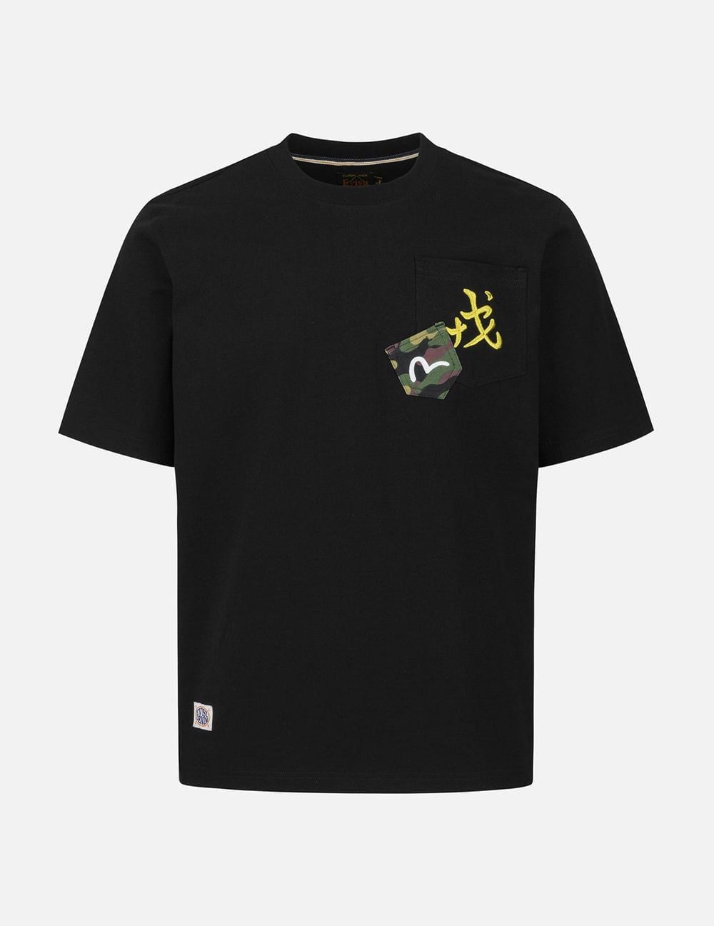  Áo Evisu Godhead Map Print 'Black' 