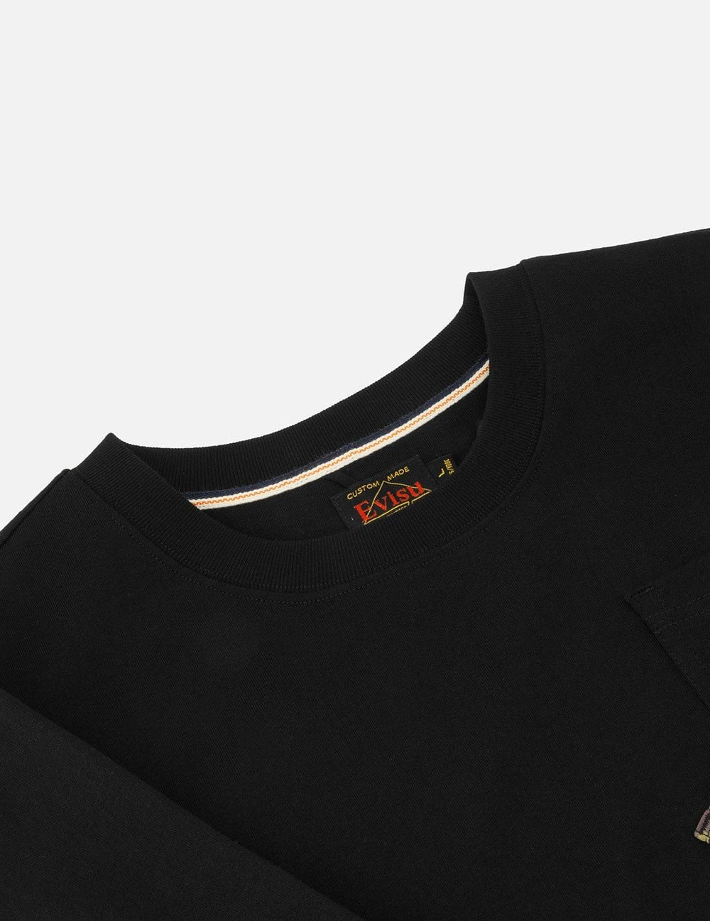  Áo Evisu Godhead Map Print 'Black' 
