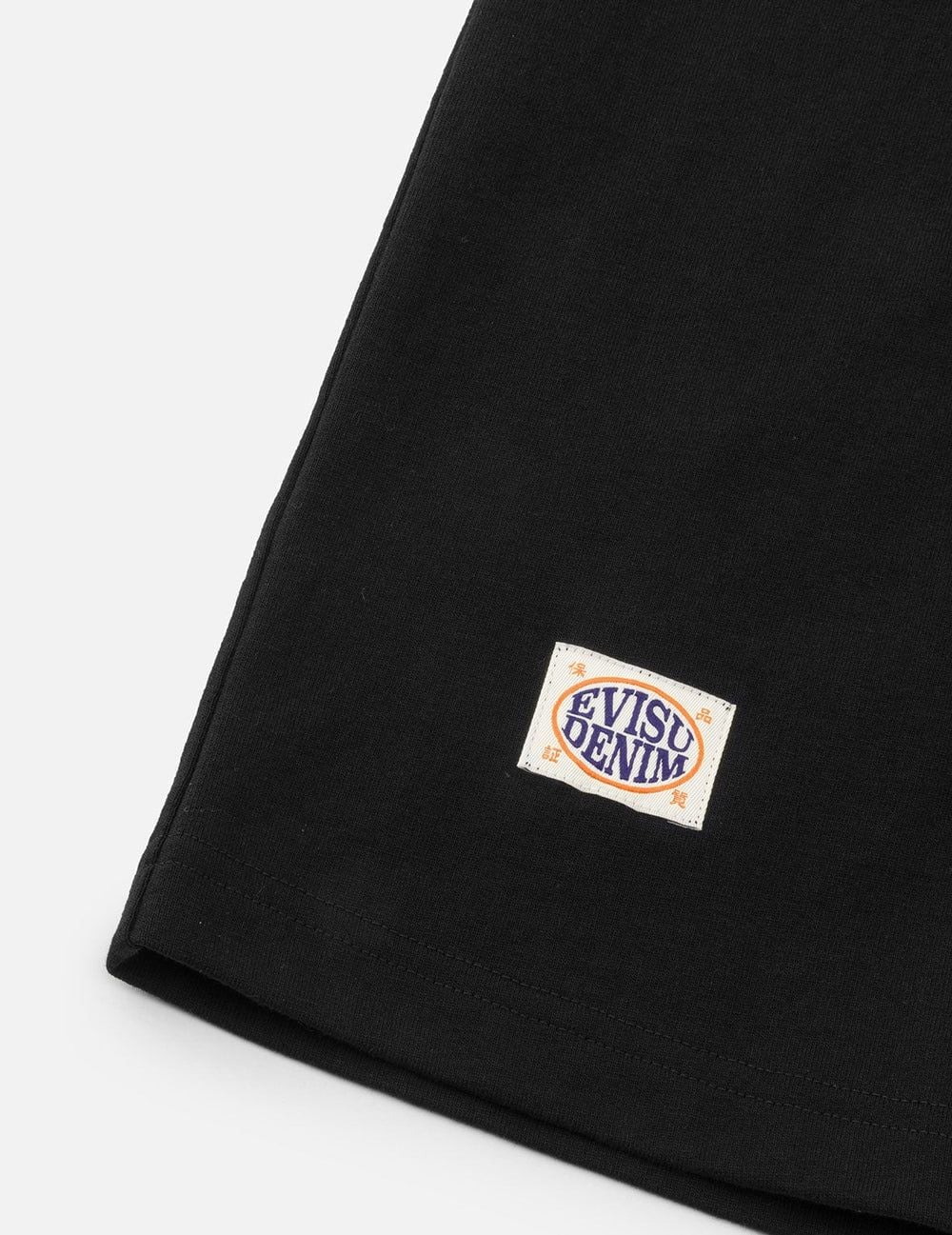  Áo Evisu Godhead Map Print 'Black' 