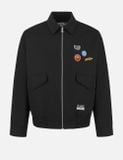  Áo Evisu Graffiti Daicock Print Jacket 'Black' 