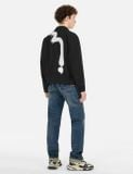  Áo Evisu Graffiti Daicock Print Jacket 'Black' 