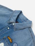  Áo Evisu Graffiti Daicock Print Shirt 'Indigo' 