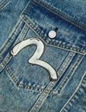  Áo Evisu Graffiti Prints Denim Jacket 'Indigo' 