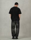  Áo Evisu Graffiti-Style Seagull T-Shirt 'Black' 