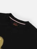  Áo Evisu Graffiti-Style Seagull T-Shirt 'Black' 