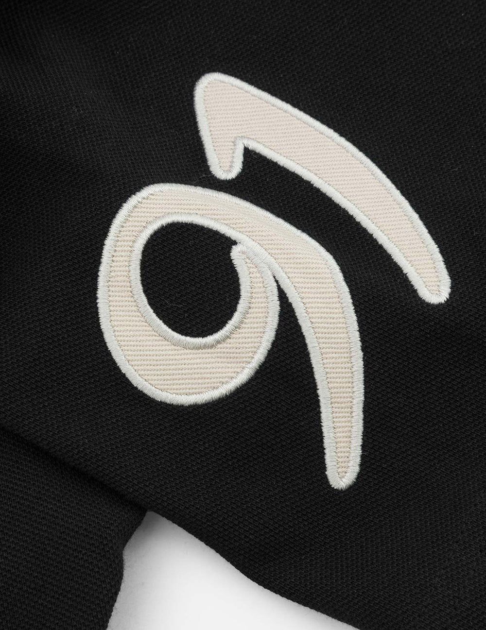  Áo Evisu Hakutaku and Logo Embroidery Polo 'Black' 