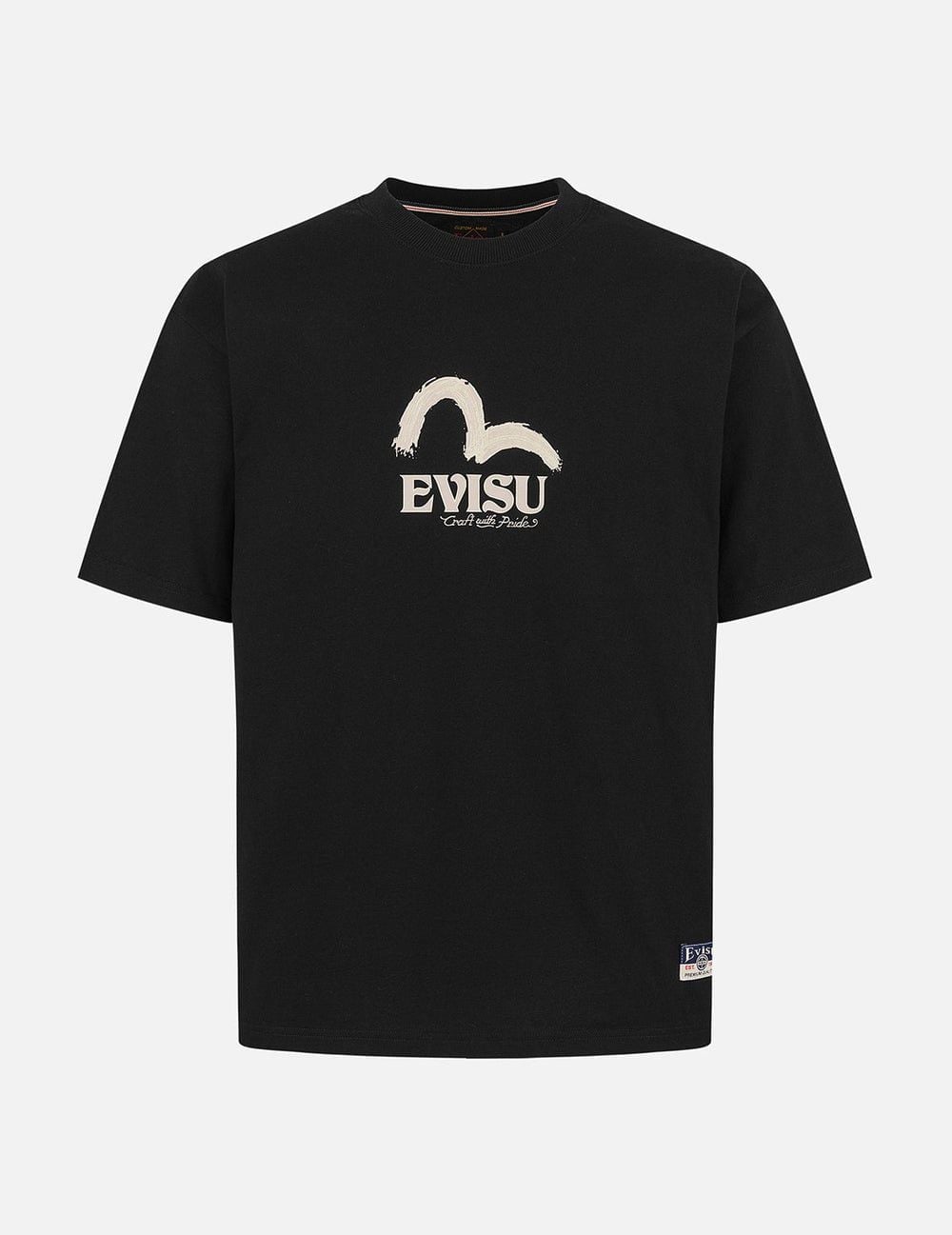  Áo Evisu Hakutaku Daicock Print 'Black' 