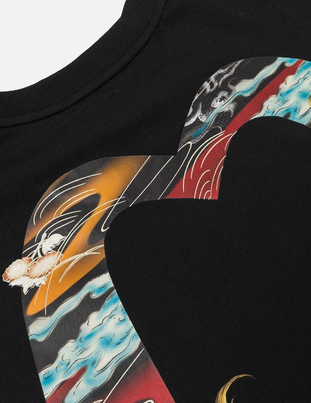  Áo Evisu Hakutaku Daicock Print 'Black' 