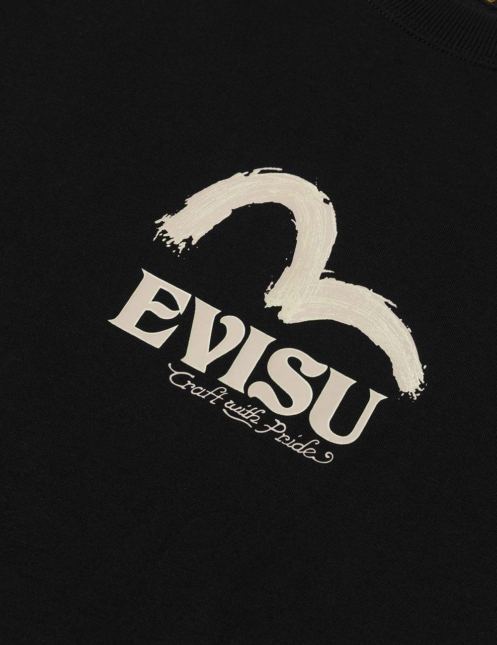  Áo Evisu Hakutaku Daicock Print 'Black' 