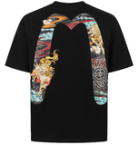  Áo Evisu Hakutaku Daicock Print 'Black' 