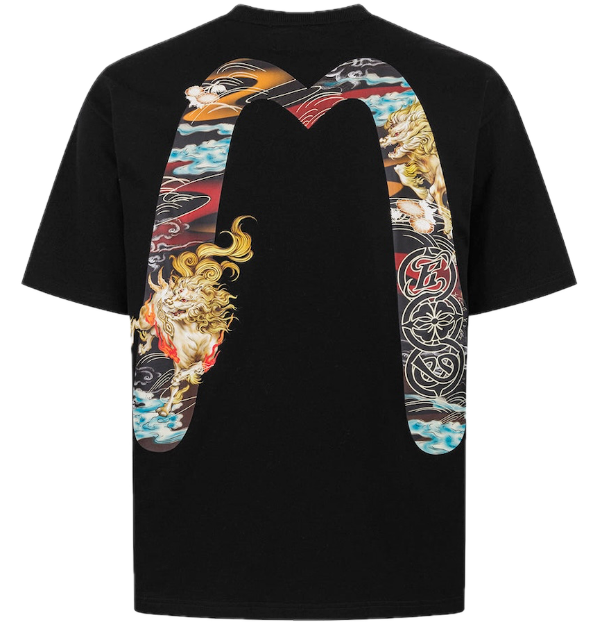 Áo Evisu Hakutaku Daicock Print 'Black' 