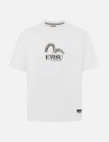  Áo Evisu Hakutaku Daicock Print 'White' 