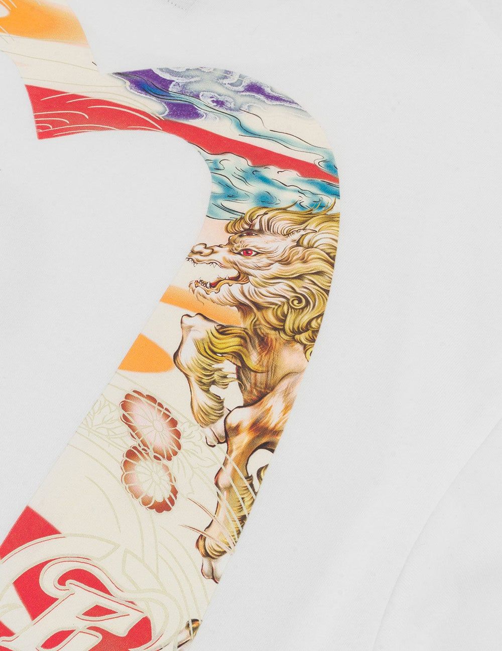  Áo Evisu Hakutaku Daicock Print 'White' 