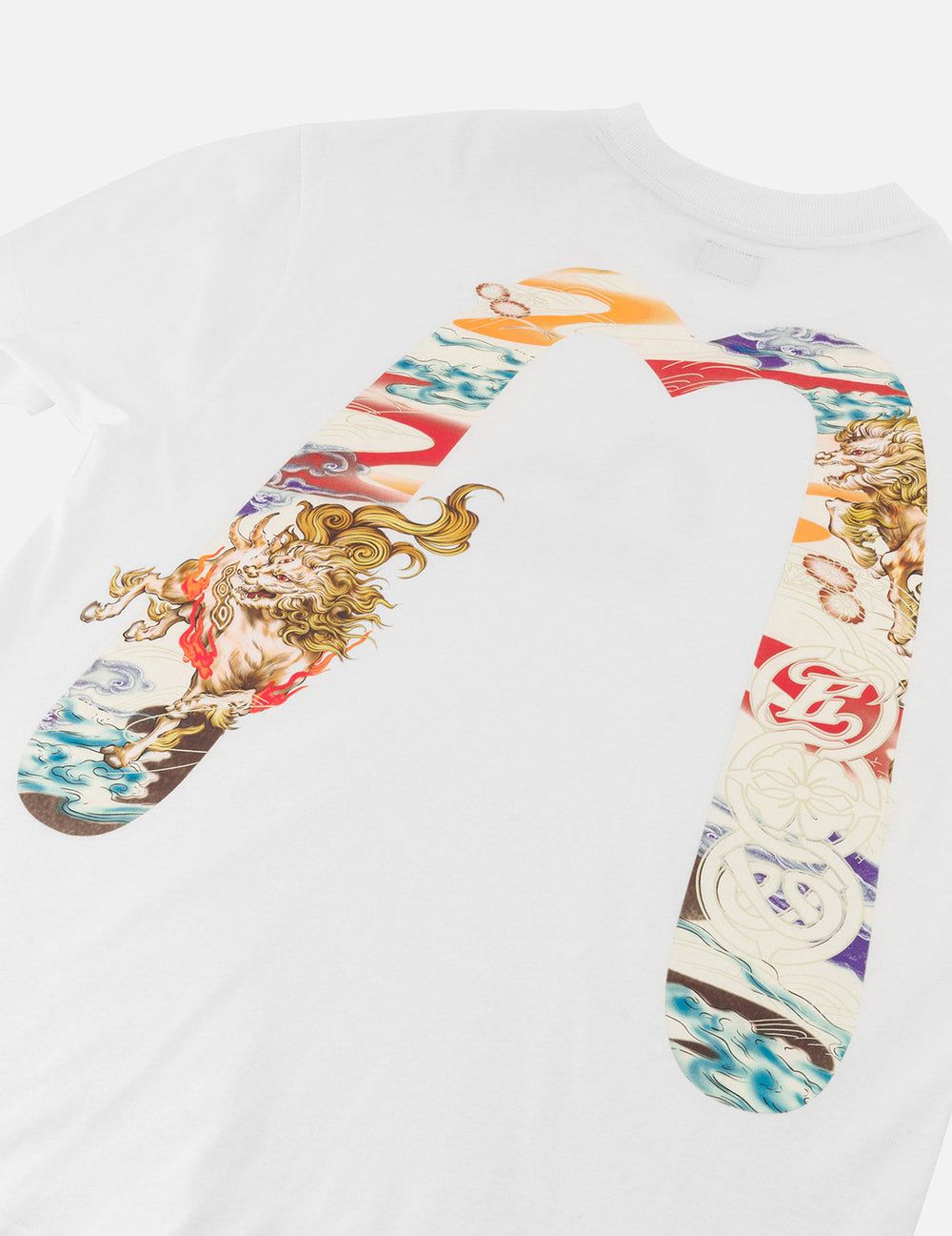  Áo Evisu Hakutaku Daicock Print 'White' 