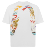  Áo Evisu Hakutaku Daicock Print 'White' 
