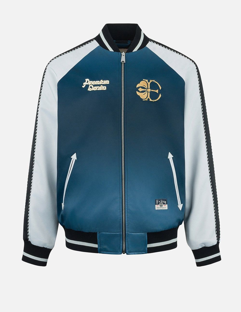  Áo Evisu Hakutaku Embroidery Jacket 'Grey' 