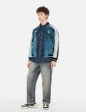  Áo Evisu Hakutaku Embroidery Jacket 'Grey' 