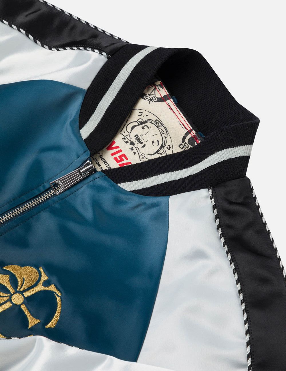  Áo Evisu Hakutaku Embroidery Jacket 'Grey' 