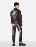  Áo Evisu Hakutaku Embroidery Jacket 'Indigo' 