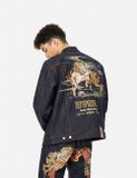  Áo Evisu Hakutaku Embroidery Jacket 'Indigo' 