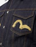  Áo Evisu Hakutaku Embroidery Jacket 'Indigo' 