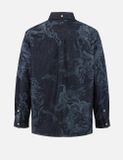  Áo Evisu Hakutaku Laser Printed Shirt 'Indigo' 