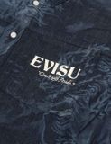  Áo Evisu Hakutaku Laser Printed Shirt 'Indigo' 