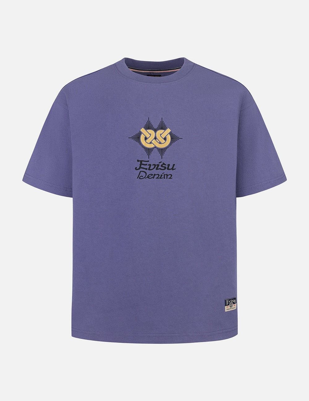  Áo Evisu Hakutaku Print T-shirt 'Purple' 